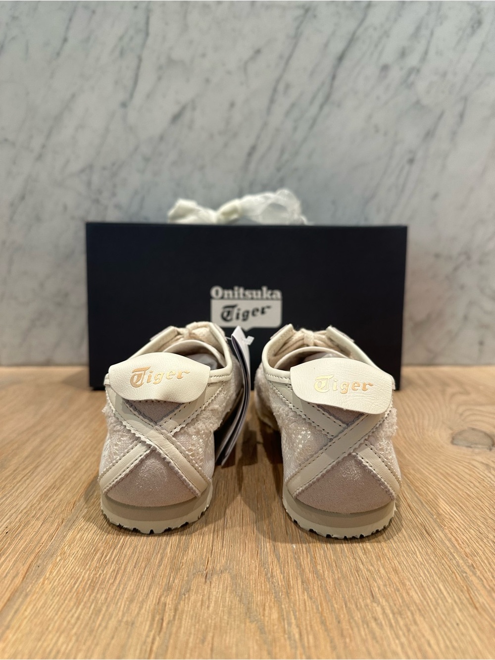NWT Onitsuka Tiger Mexico 66 Lace Sneakers in Birch - Picture 5 of 14